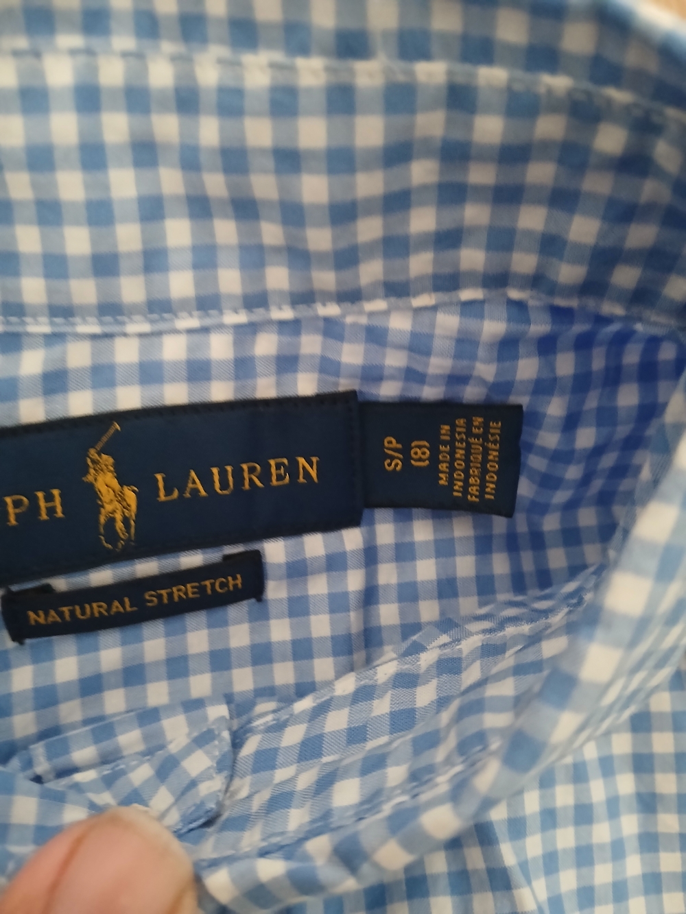 Ralph Lauren Shirt Age 8